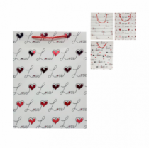 SACOLA 42X30X12CM SORTIDA PAPEL - Distribuidora 12 de Outubro