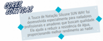 TOUCA DE NATACAO EM SILICONE - Distribuidora 12 de Outubro