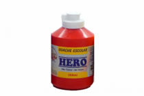 GUACHE TEMPERA HERO 250ML VERMELHO - Distribuidora 12 de Outubro