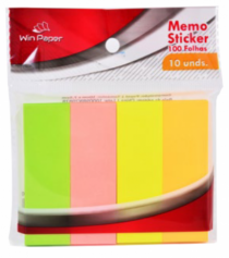 MEMO STICKER COLOR 100F - Distribuidora 12 de Outubro