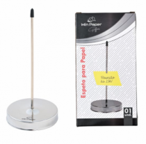 ESPETO PARA PAPEL INOX - Distribuidora 12 de Outubro