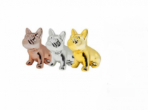Enfeite Decorativo Cachorro Porcelanas 6,5CM - Distribuidora 12 de Outubro