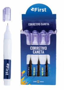 CANETA CORRETIVA DE USO ESCOLAR DISPLAY C/12 - Distribuidora 12 de Outubro