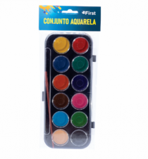 CONJUNTO AQUARELA C. 12 CORES - Distribuidora 12 de Outubro