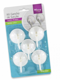 KIT GANCHO DE SUCCAO 4.9CM 5PCS - Distribuidora 12 de Outubro