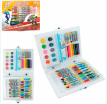 ESTOJO KIT ESCOLAR HERO SQUAD 51 PCS - Distribuidora 12 de Outubro