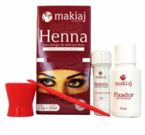 HENNA  PÓ MAKIAJ LOIRO - Distribuidora 12 de Outubro