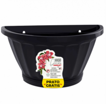 VASO PAREDE M C/ PRATO PP - Distribuidora 12 de Outubro