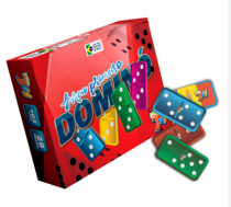 MEU PRIMEIRO DOMINO 28PCS MDF 3MM - Distribuidora 12 de Outubro