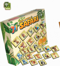 BRINQUEDO EM MDF JOGO DA MEMORIA SAFARI - Distribuidora 12 de Outubro