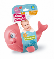 COMETA FUNDO DO MAR BABY WHALE PINK - CARTELA - Distribuidora 12 de Outubro