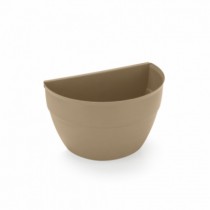 VASO DE PAREDE MARROM 25,1X15 X15,7 CM 3,4 L - Distribuidora 12 de Outubro