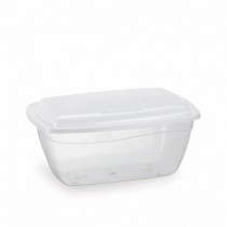 CONTAINER VERSATIL RETANGULAR 3 L TRANSP - Distribuidora 12 de Outubro