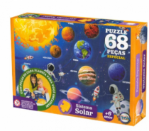 PUZZLE 68 PECAS ESPECIALSISTEMA SOLAR - Distribuidora 12 de Outubro