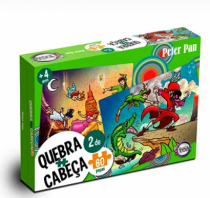 QUEBRA CABECA PETER PAN 60 PECAS - Distribuidora 12 de Outubro