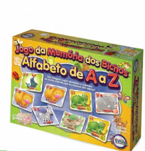 MEMORIA DOS BICHOS ALFABETO DE A A Z - Distribuidora 12 de Outubro