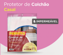 PROTETOR DE COLCHAO IMPERMEAVEL CASAL - Distribuidora 12 de Outubro