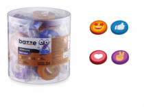 BORRACHA BAZZE EMOTIONS POTE 24 UN - Distribuidora 12 de Outubro