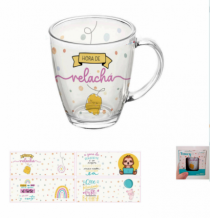 CANECA HORA DE RELAXAR 1PC 380ML - Distribuidora 12 de Outubro