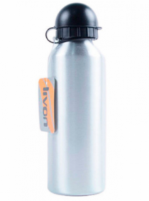 GARRAFA LISA 500ML ALUMINIO PRATA - Distribuidora 12 de Outubro