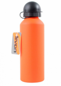 GARRAFA 500ML ALUMINIO LARANJA FOSCO - Distribuidora 12 de Outubro