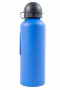 GARRAFA 500ML ALUMINIO AZUL FOSCO - Distribuidora 12 de Outubro