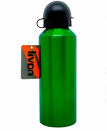 GARRAFA LISA 500ML ALUMINIO VERDE - Distribuidora 12 de Outubro