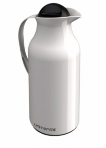 GARRAFA TERMICA DE MESA SIENA 750ML BRANCA - Distribuidora 12 de Outubro