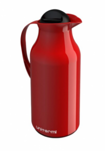 GARRAFA TERMICA DE MESA SIENA 750ML VERMELHA - Distribuidora 12 de Outubro