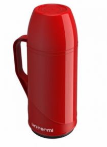 GARRAFA TERMICA DE MESA ROMA 500ML VERMELHA - Distribuidora 12 de Outubro