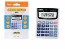 CALCULADORA 8 DIG.126X97X31 SOLAR E BAT - Distribuidora 12 de Outubro