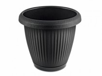 VASO QUADRADO 1L C PRATO PRETO - Distribuidora 12 de Outubro