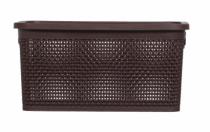 CAIXA NATURALLE RATTAN 15,0 L TABACO - Distribuidora 12 de Outubro