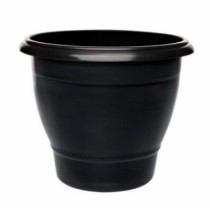 Vaso Redondo Grande Preto 15 Litros - Distribuidora 12 de Outubro