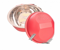 ESCORREDOR DE ARROZ CHERRY INOX 20CM - Distribuidora 12 de Outubro