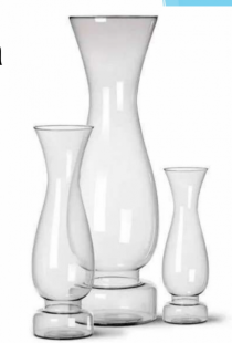 VASO VENEZUELA 50CM TRANSP STANDARD - Distribuidora 12 de Outubro