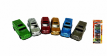 CARRINHO DE PLAST. C/ MOTOR A FRICCAO 6 PCS - Distribuidora 12 de Outubro
