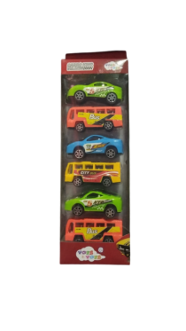 CARRO KING VELOZES 6PCS - Distribuidora 12 de Outubro