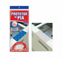 PROTETOR DE PIA RETANGULAR PVC - Distribuidora 12 de Outubro