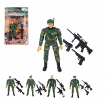 BONECO MILITAR COM ACESSORIOS MISSAO RESGATE - Distribuidora 12 de Outubro