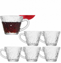 CONJUNTO 6 XICARAS MARTELADOS - Distribuidora 12 de Outubro