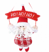 PLACA HO HO HO NOEL PED - Distribuidora 12 de Outubro