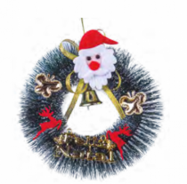 DECOR GUIRLANDA SORT 16CM - Distribuidora 12 de Outubro