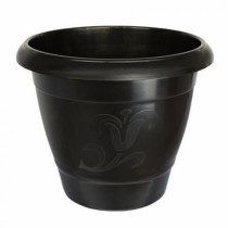 VASO REDONDO MEDIO PRETO 300X280 - Distribuidora 12 de Outubro