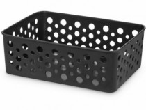 CESTO P 19 X 13,8 X 6,5 PRETO - Distribuidora 12 de Outubro