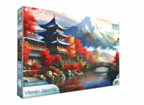 QUEBRA-CABECA 1000 PCS VILAREJO JAPONES - Distribuidora 12 de Outubro