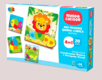MEU PRIMEIRO QUEBRA-CABECA ANIMAIS - Distribuidora 12 de Outubro