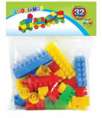 BLOQUINHOS 32 PCS - Distribuidora 12 de Outubro