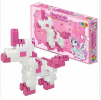 BLOCOS DE MONTAR UNICORNIO - Distribuidora 12 de Outubro