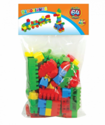 BLOQUINHOS 64 PCS - Distribuidora 12 de Outubro